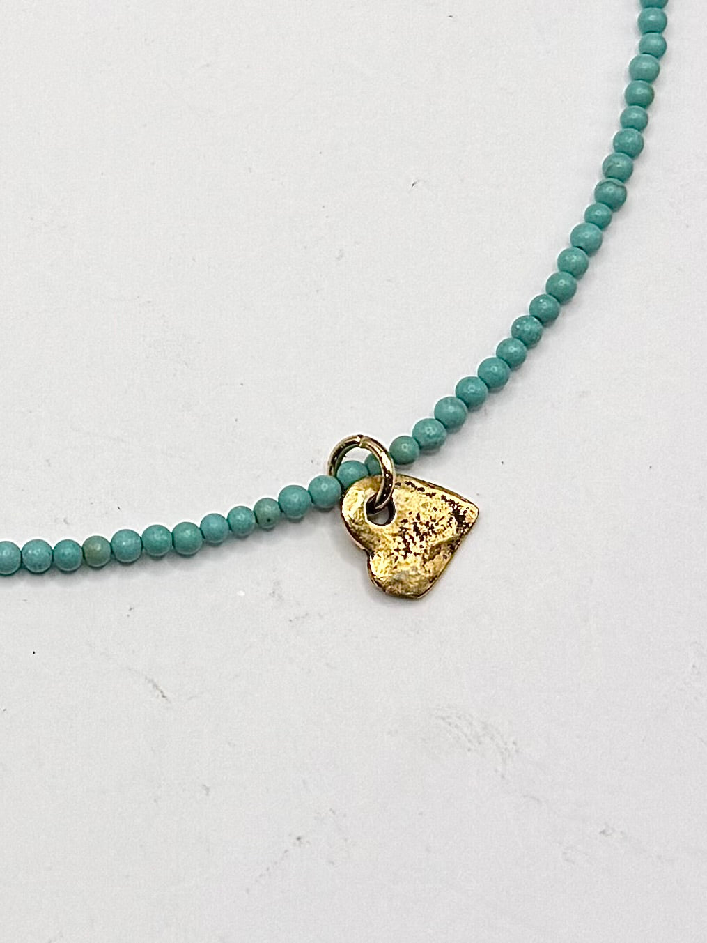 Delicate Gold Heart Necklace