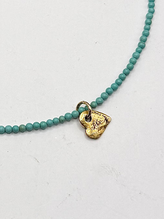 Delicate Gold Heart Necklace