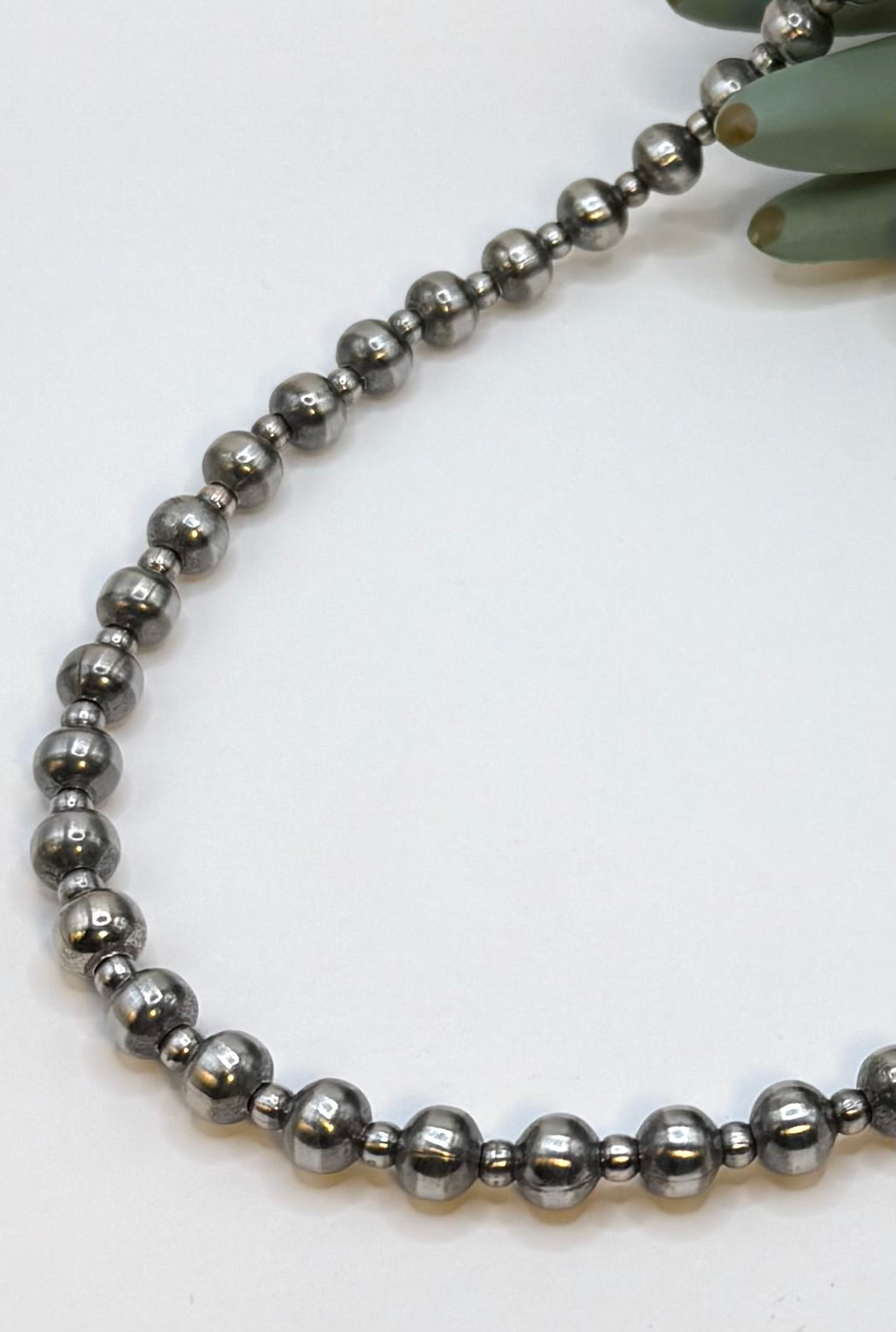 Navajo Design Silver Necklace