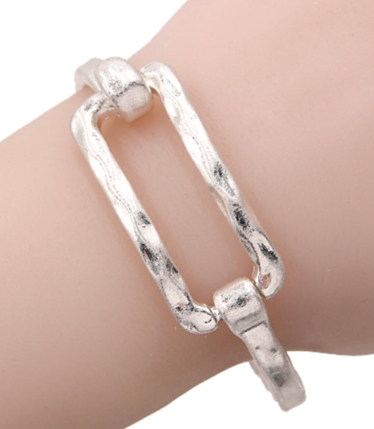 Hammered Hook Bracelet 4 Options