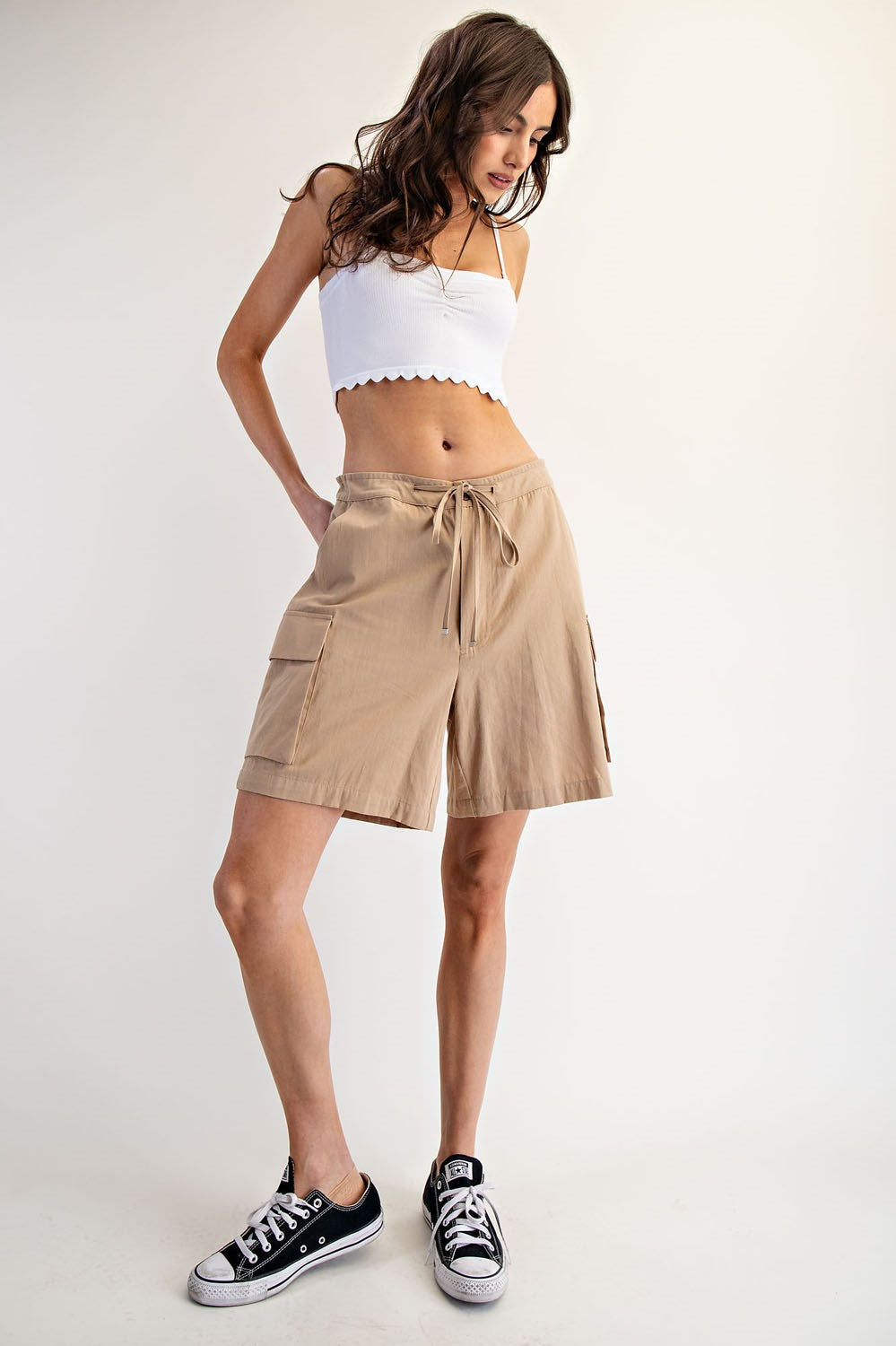 Drawstring Bermuda Shorts - 3 Colors