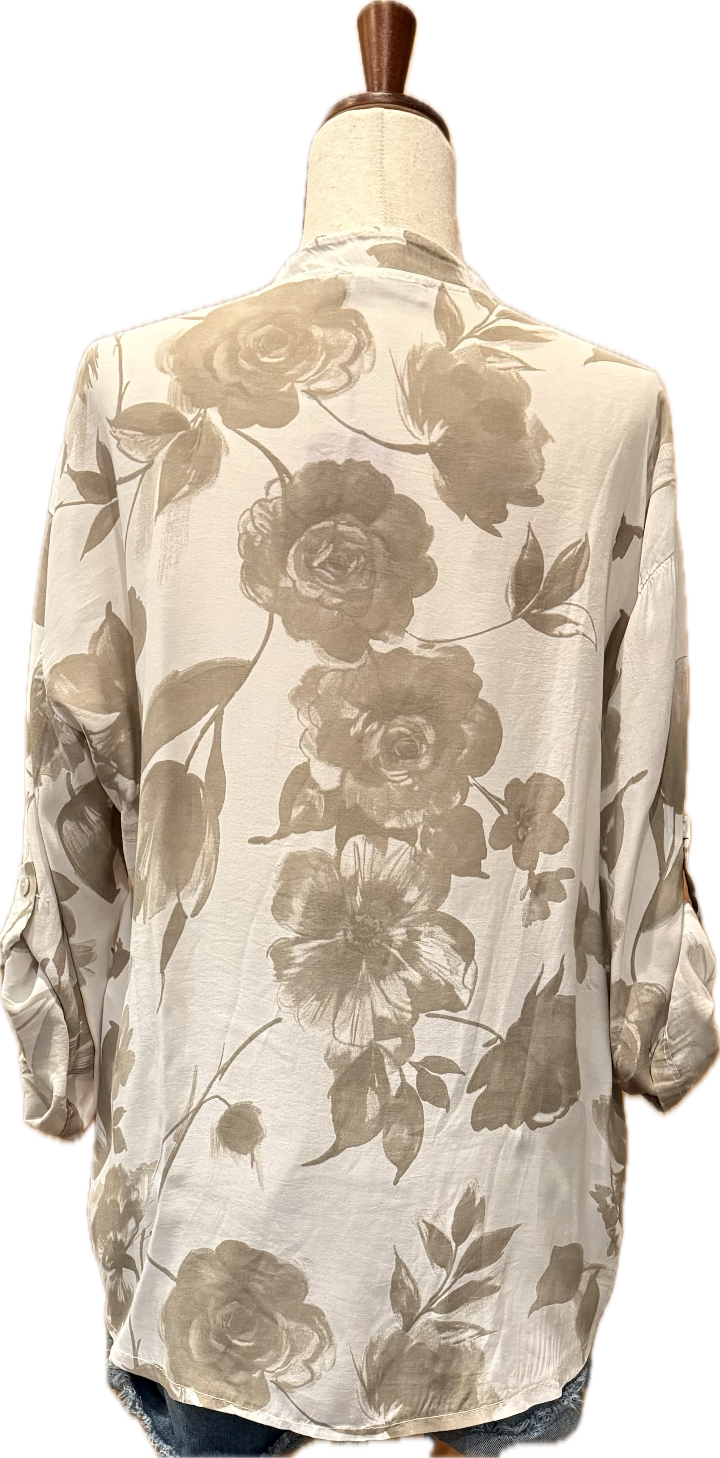 Floral Button Down Blouse