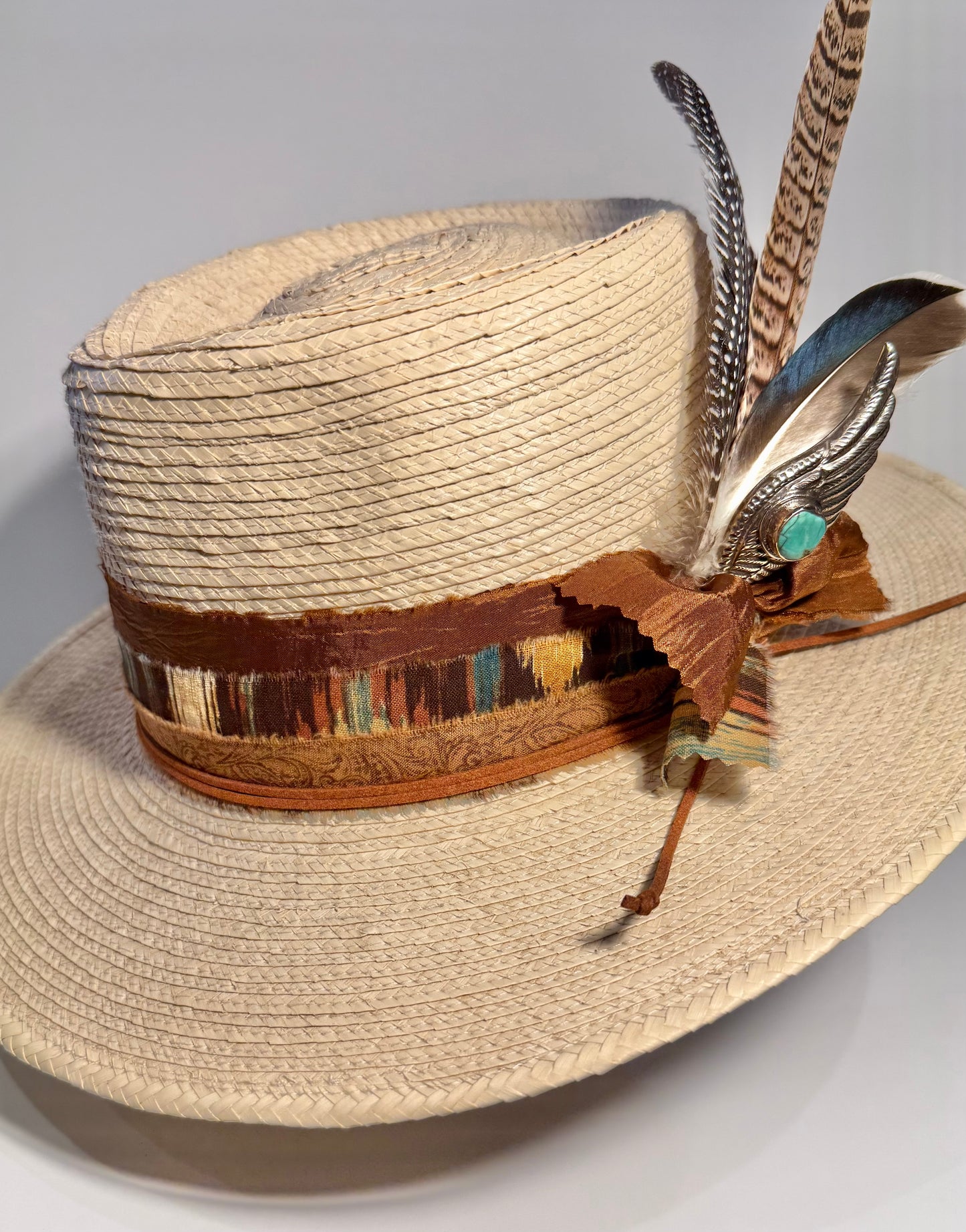 Western Rust Cloth Hatband kit - 4 Designs