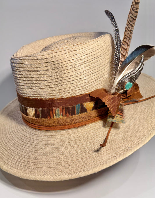 Western Rust Cloth Hatband kit - 4 Designs