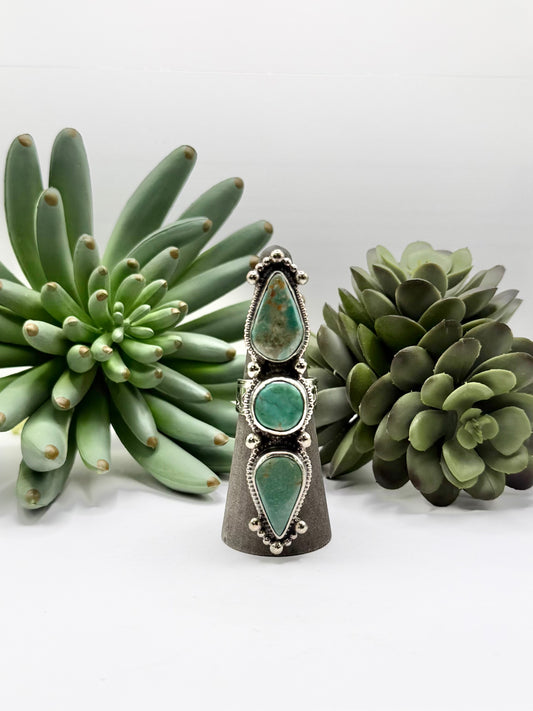 Triple Set Turquoise Ring