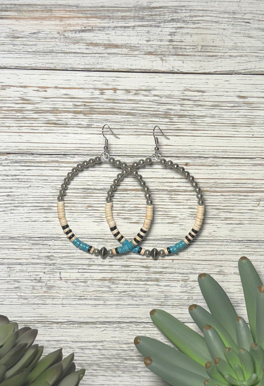 Native American Hoop Earrings