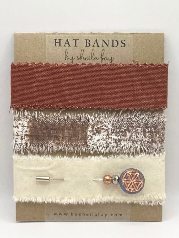 The Aransas Cloth Hatband