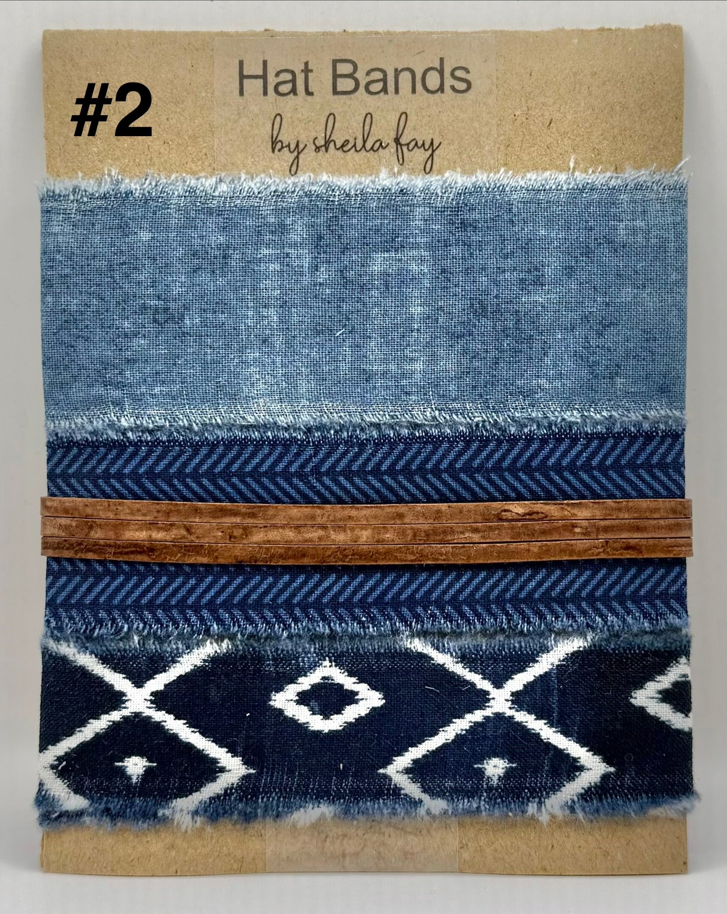 Summer Vibes Cloth Hatband kit - 3 Designs