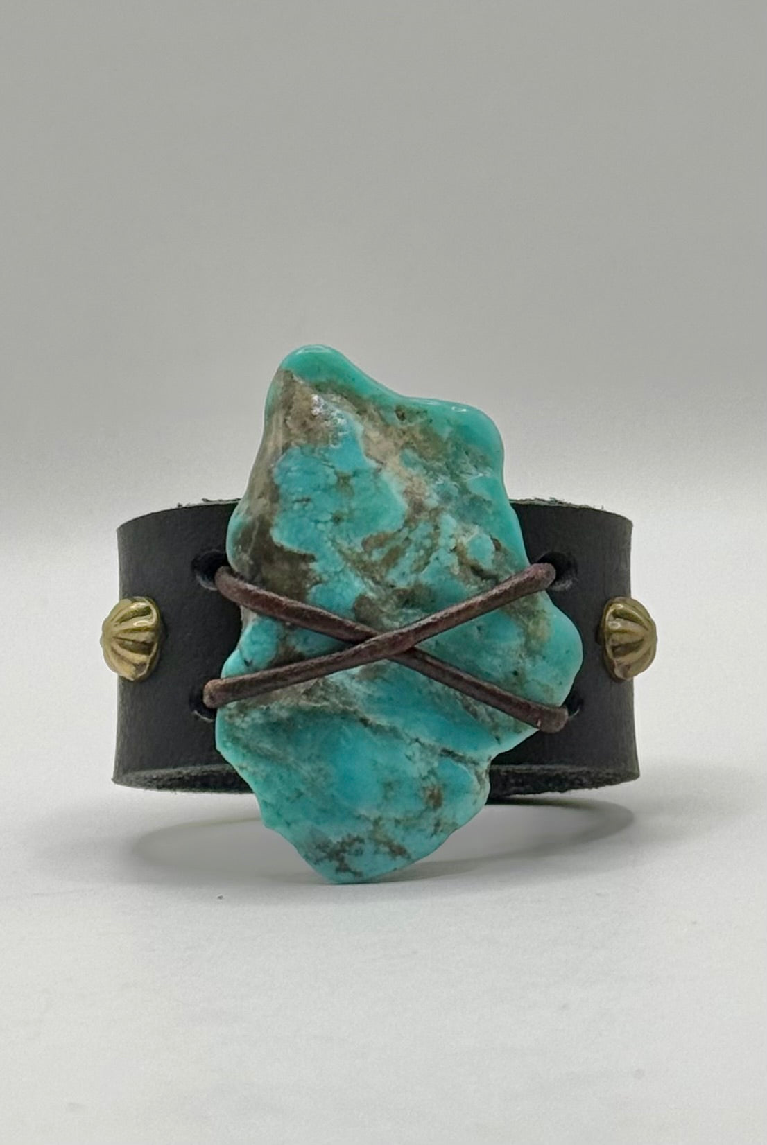 Kingman Turquoise Scarf Slide