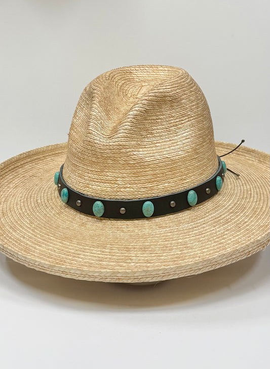 Turquoise Studded Hatband - 2 colors