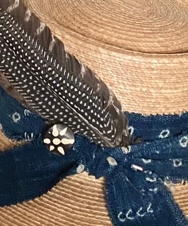 Vintage Indigo Hatband