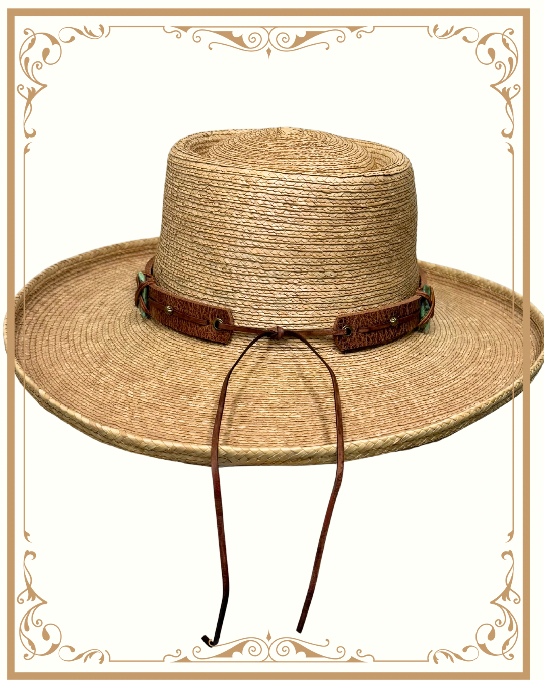 Sonora Turquoise Western Hatband