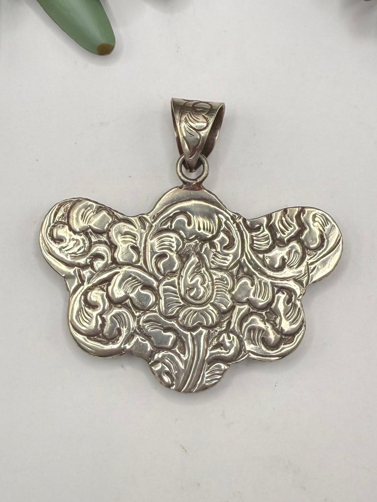 Turquoise Fan Pendant
