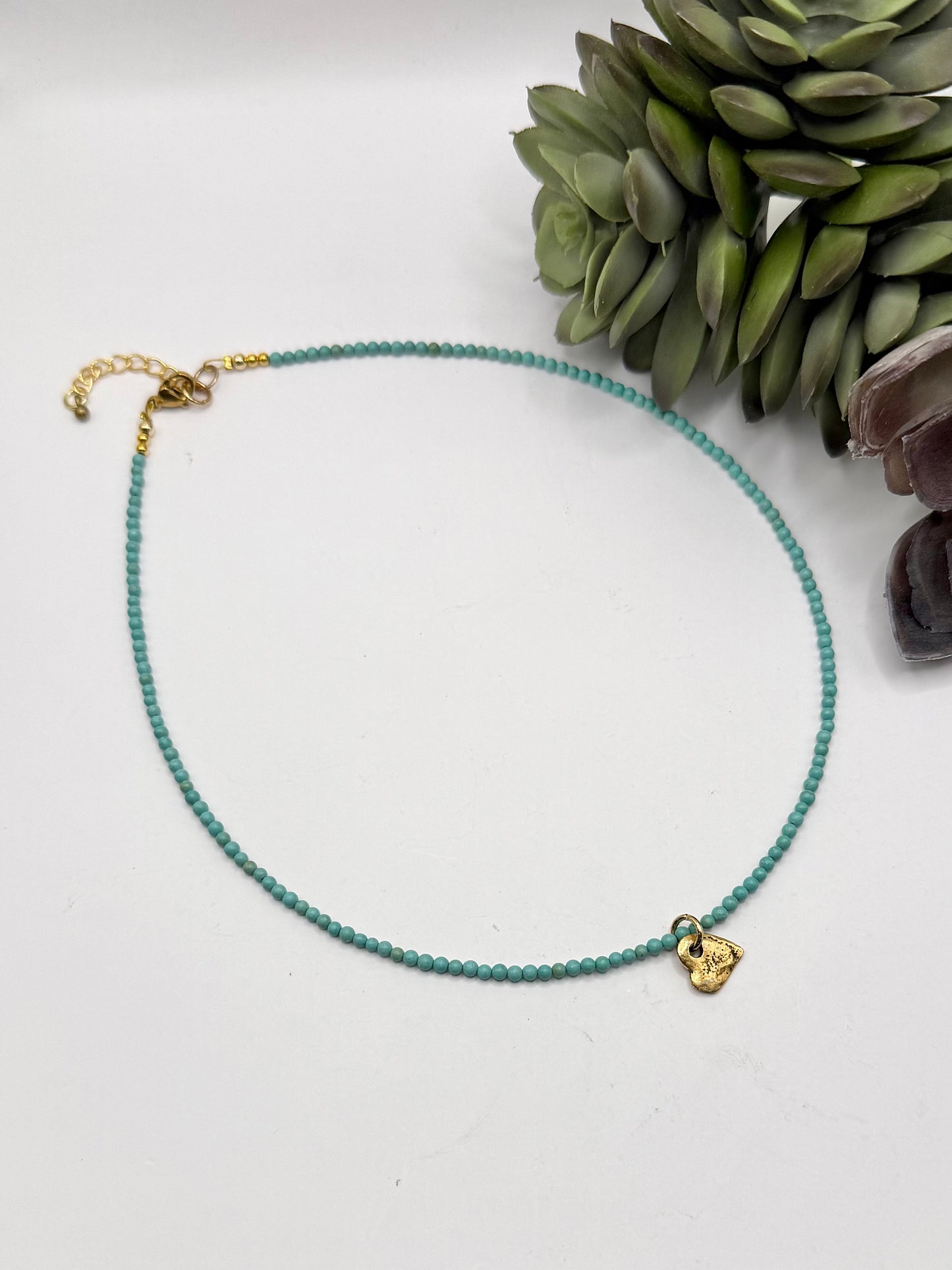Delicate Gold Heart Necklace
