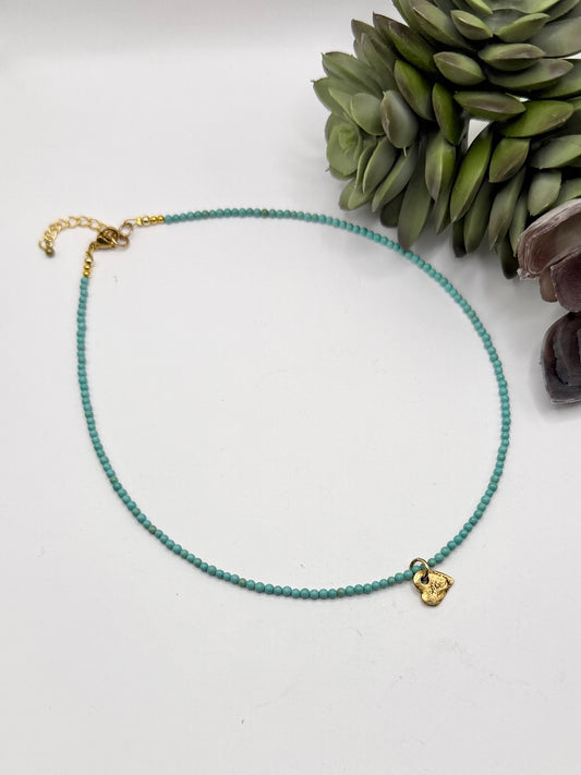 Delicate Gold Heart Necklace
