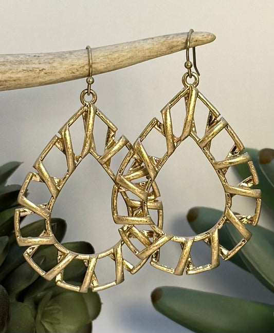 Teardrop Ladder Earrings