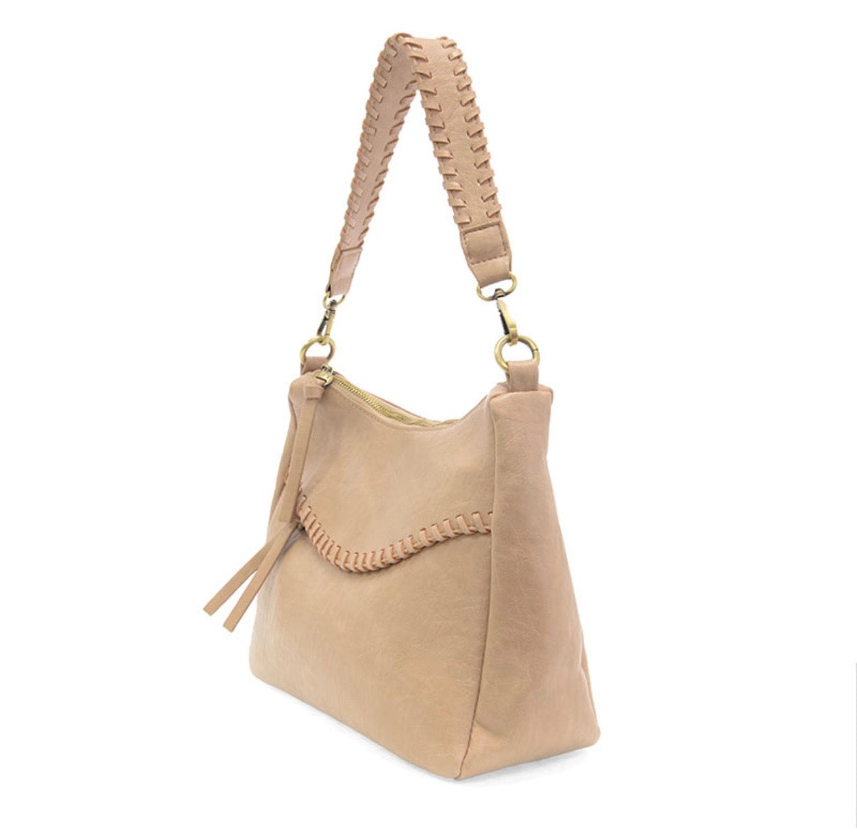 Cassidy Whipstitch Shoulder Bag - 2 Colors