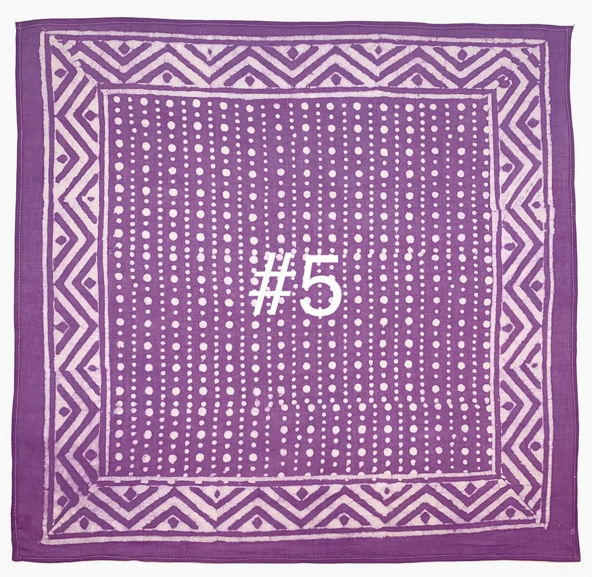 Block Print Bandana - 21 Prints Available