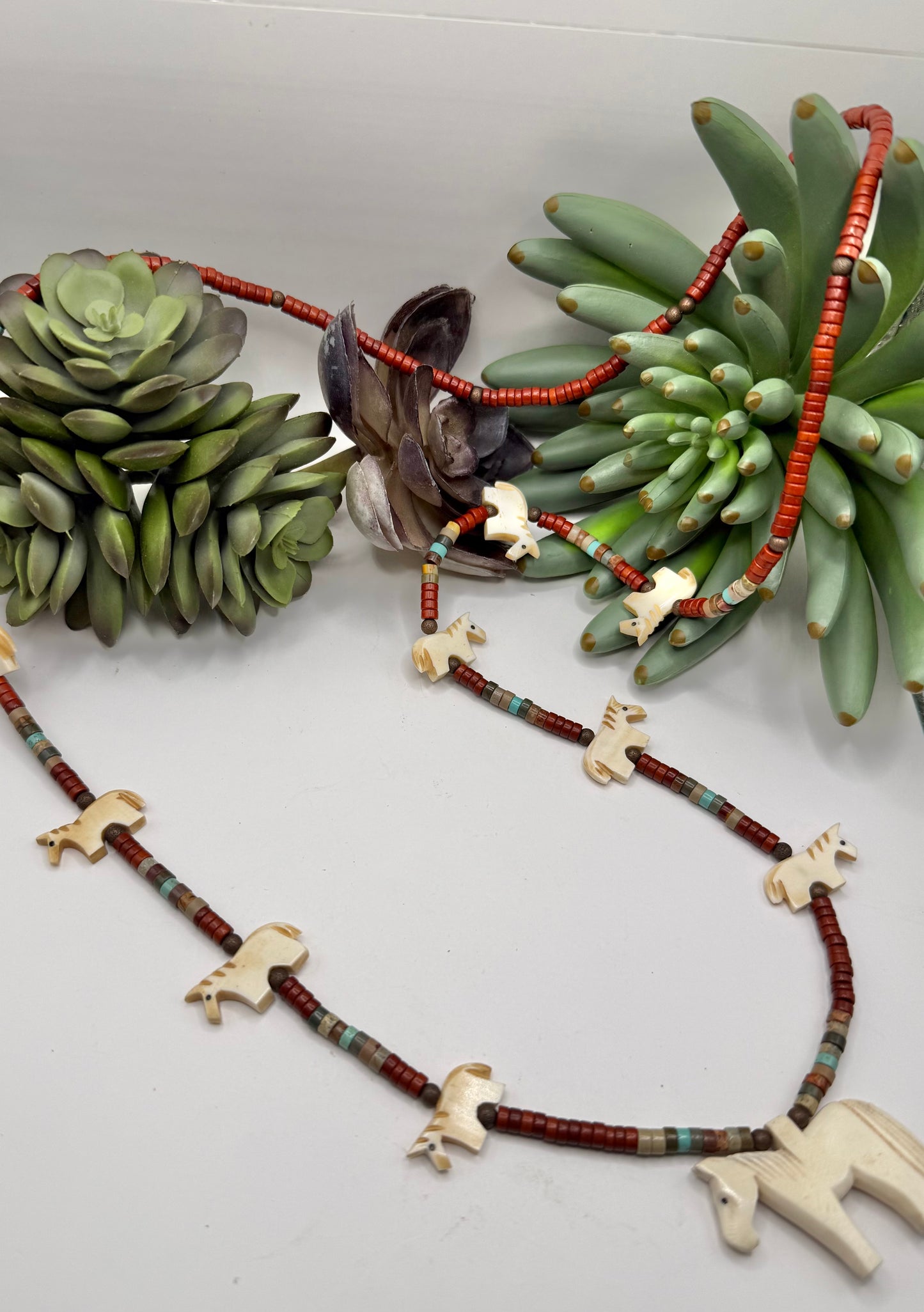Native American Horse Necklace