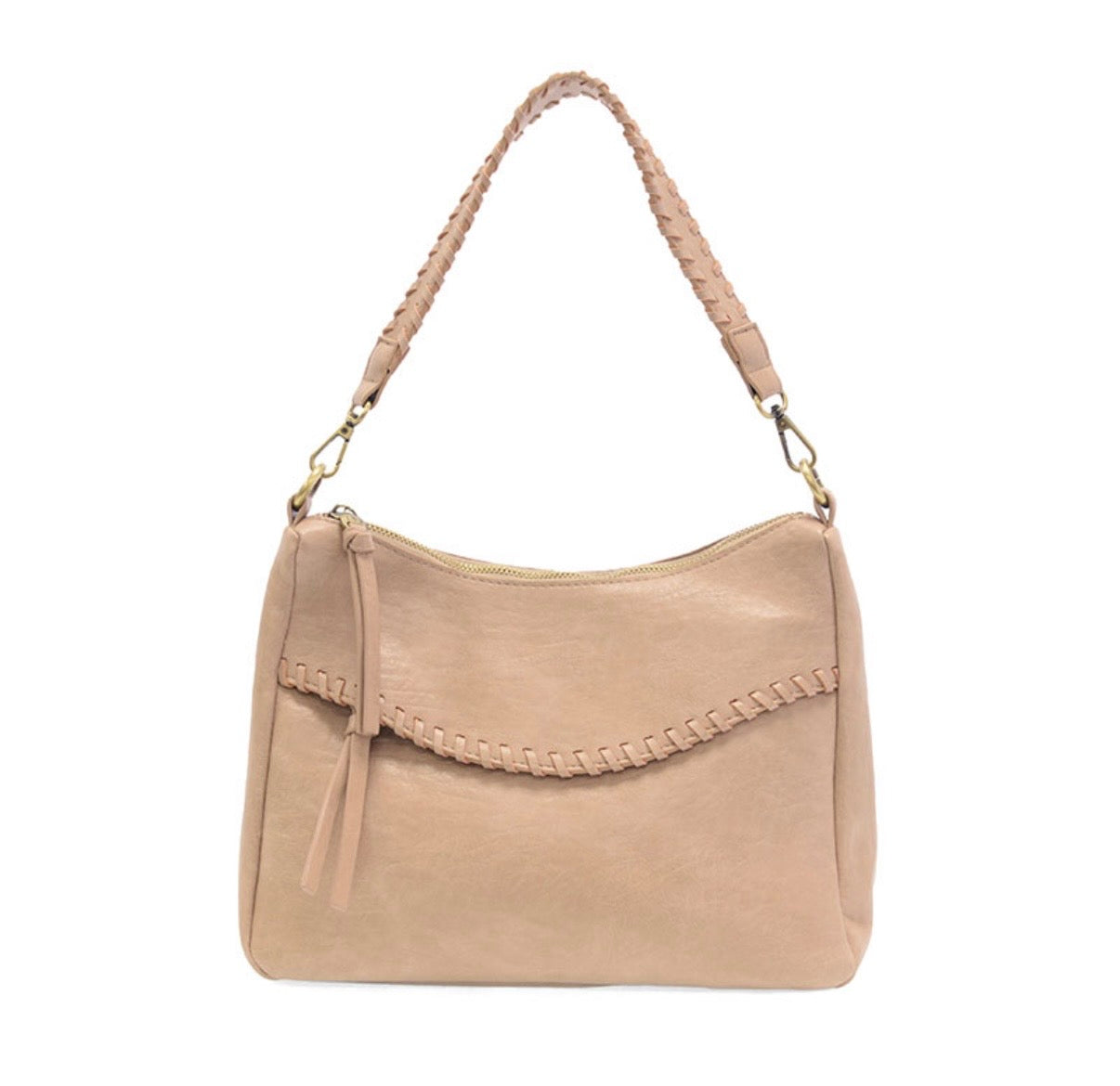 Cassidy Whipstitch Shoulder Bag - 2 Colors