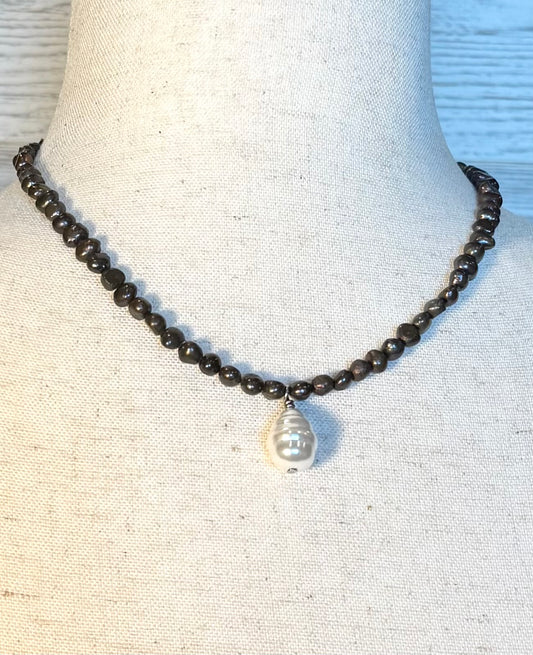 Fresh Water Pearl Choker Necklace