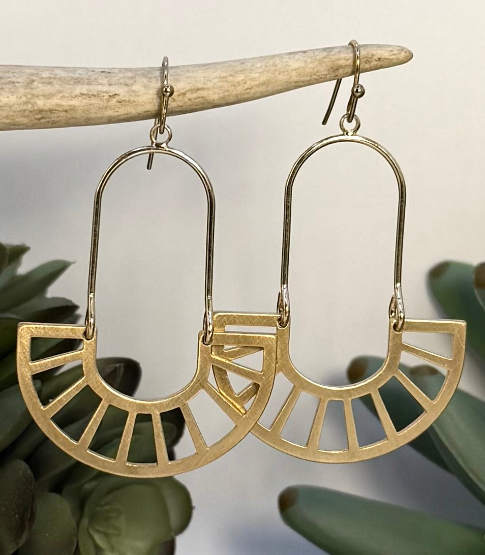 Abstract Design Earrings