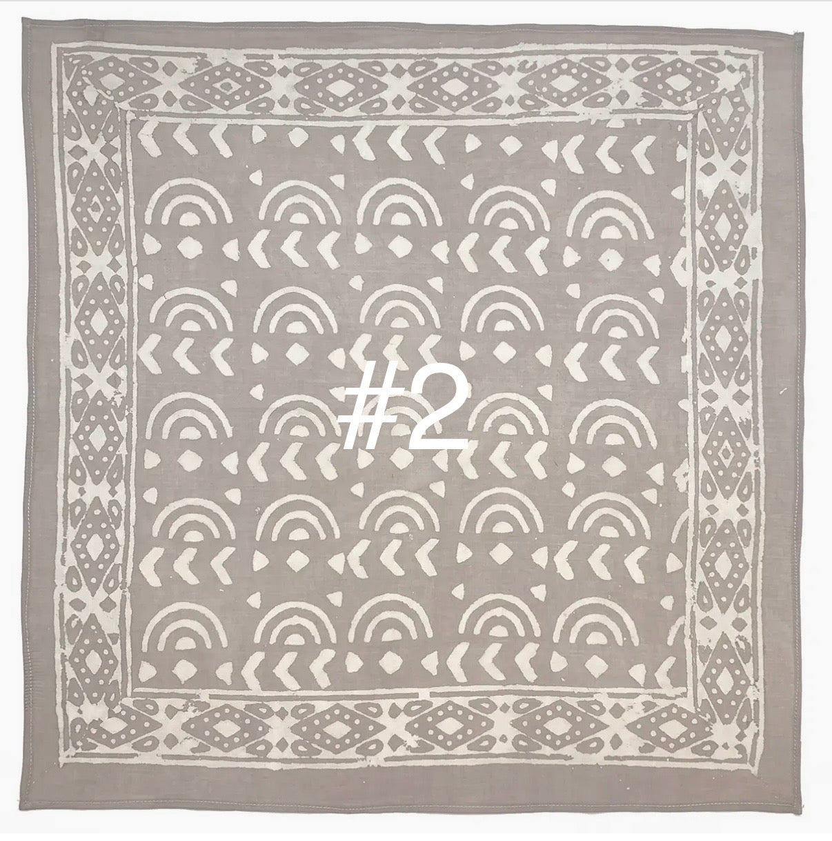 Block Print Bandana - 21 Prints Available