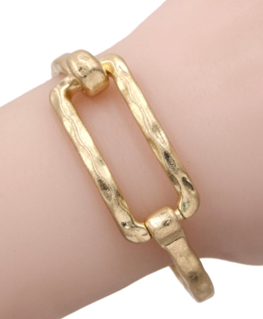 Hammered Hook Bracelet 4 Options