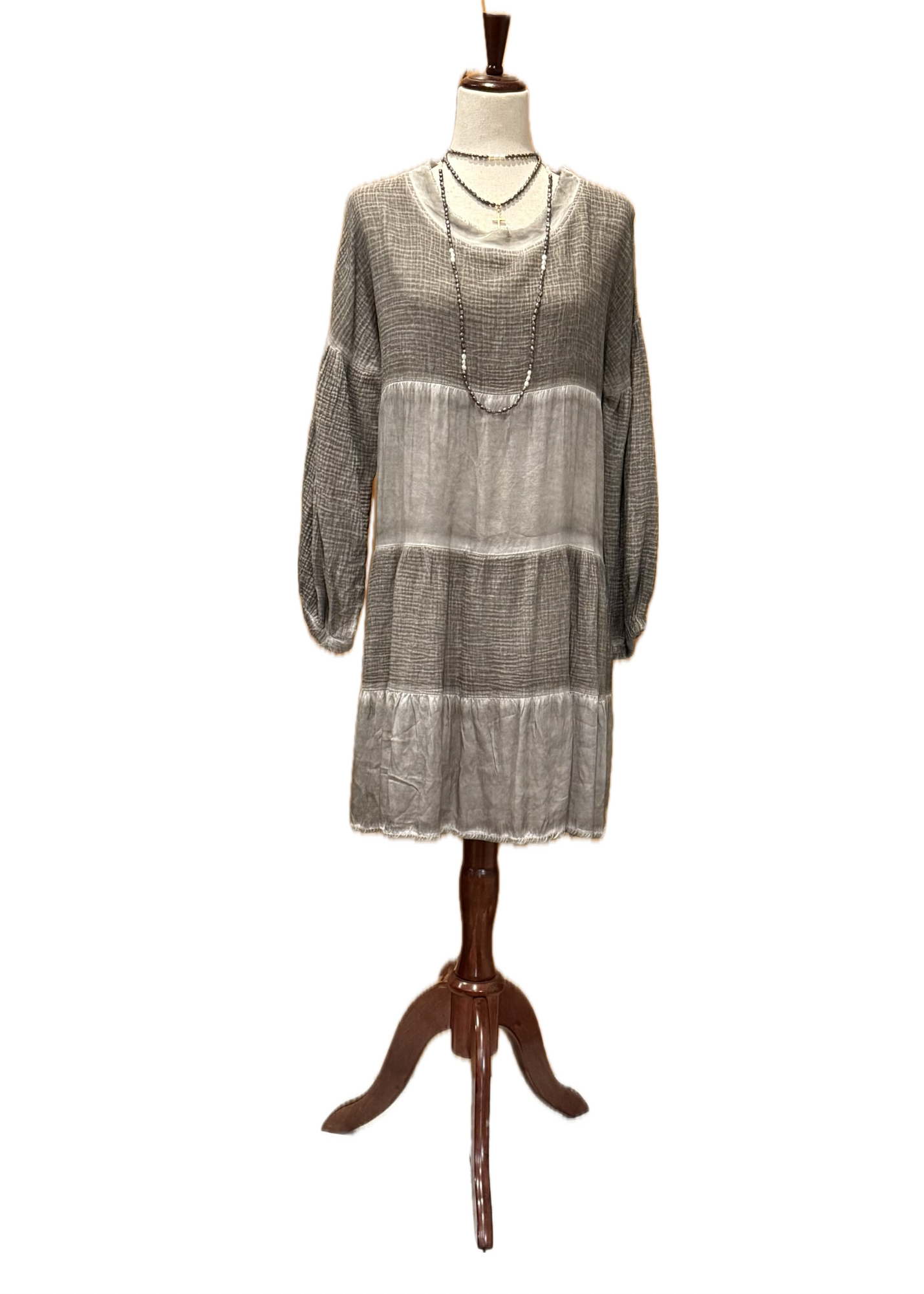 Shades of Taupe Tunic Dress
