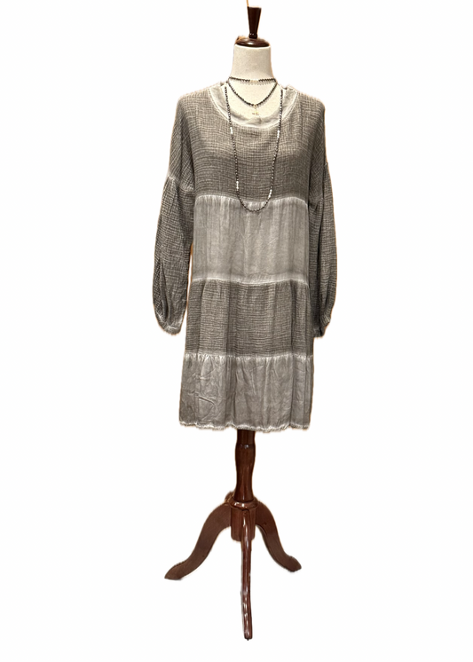 Shades of Taupe Tunic Dress