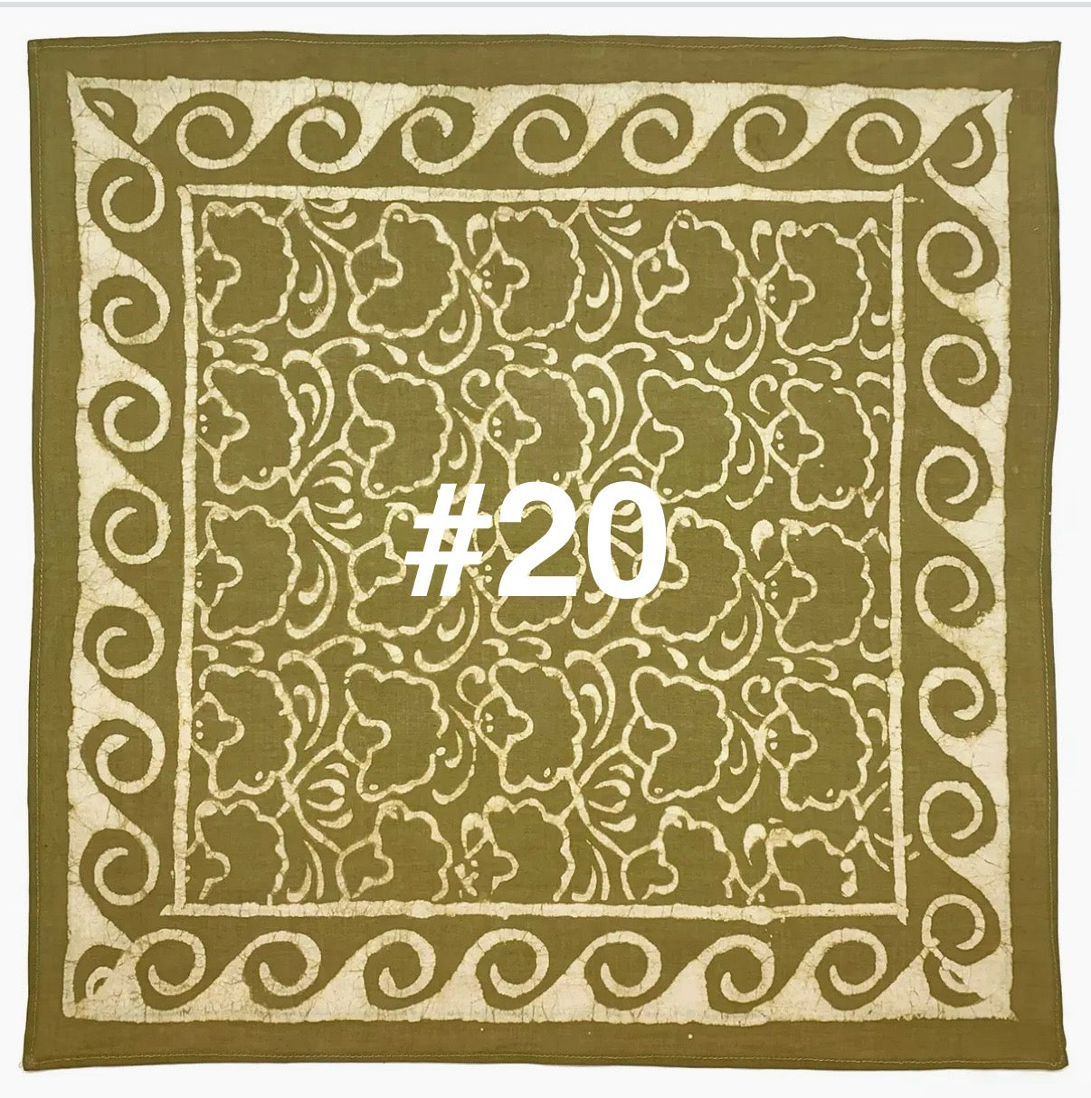 Block Print Bandana - 21 Prints Available