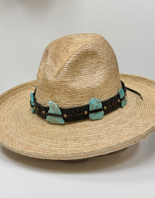 Bold Kingman Turquoise Hatband