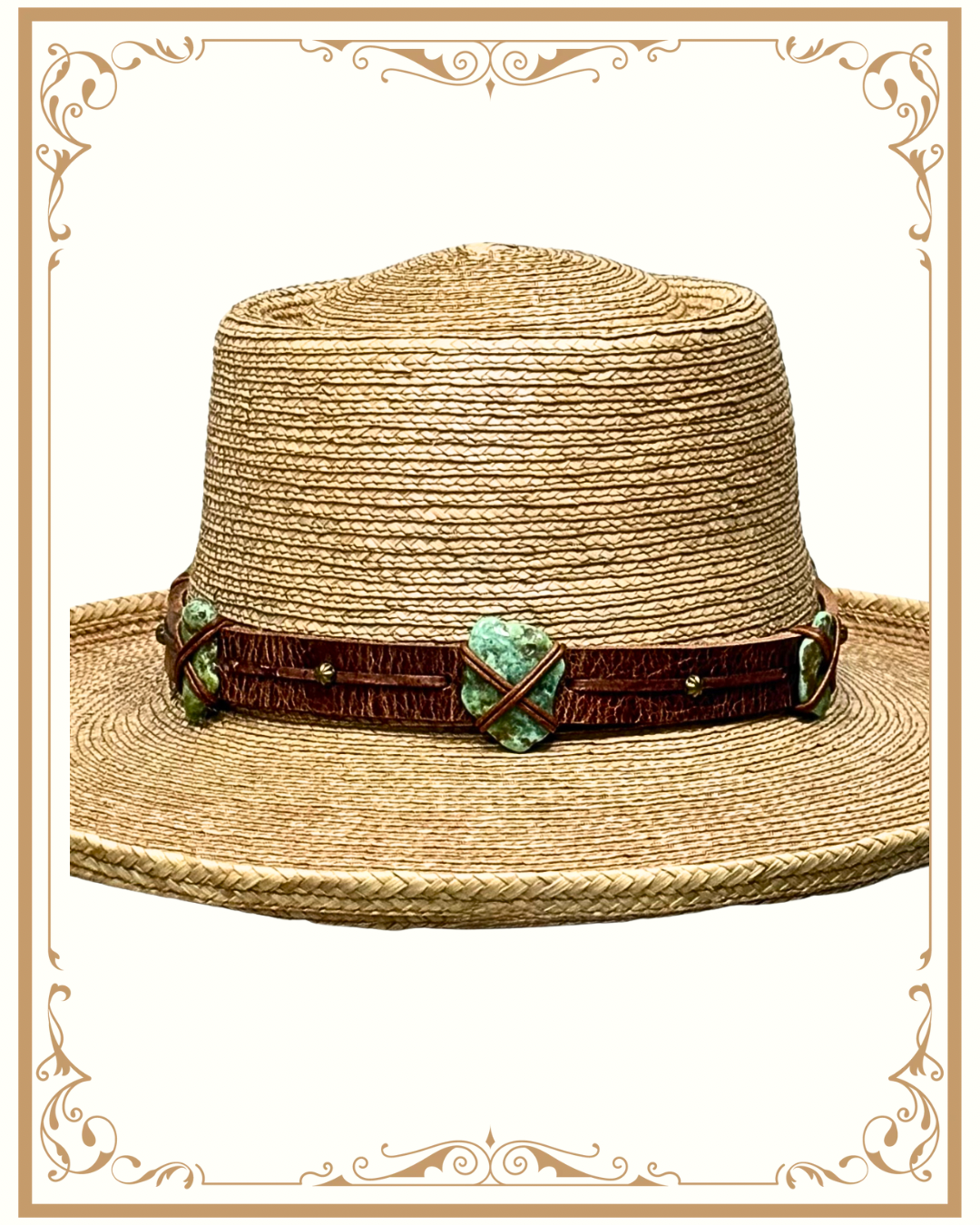 Sonora Turquoise Western Hatband