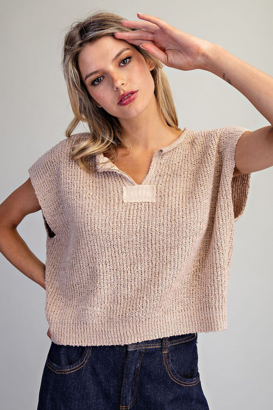 Textured Knit top 3 Colors