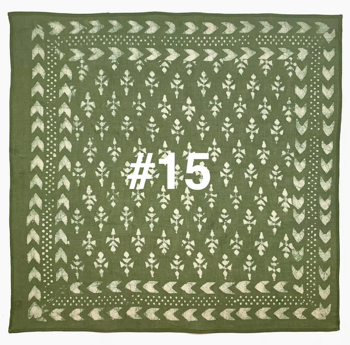 Block Print Bandana - 21 Prints Available