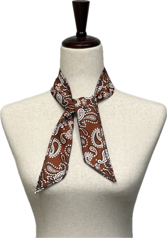 Narrow Tie Scarf - 10 Colors