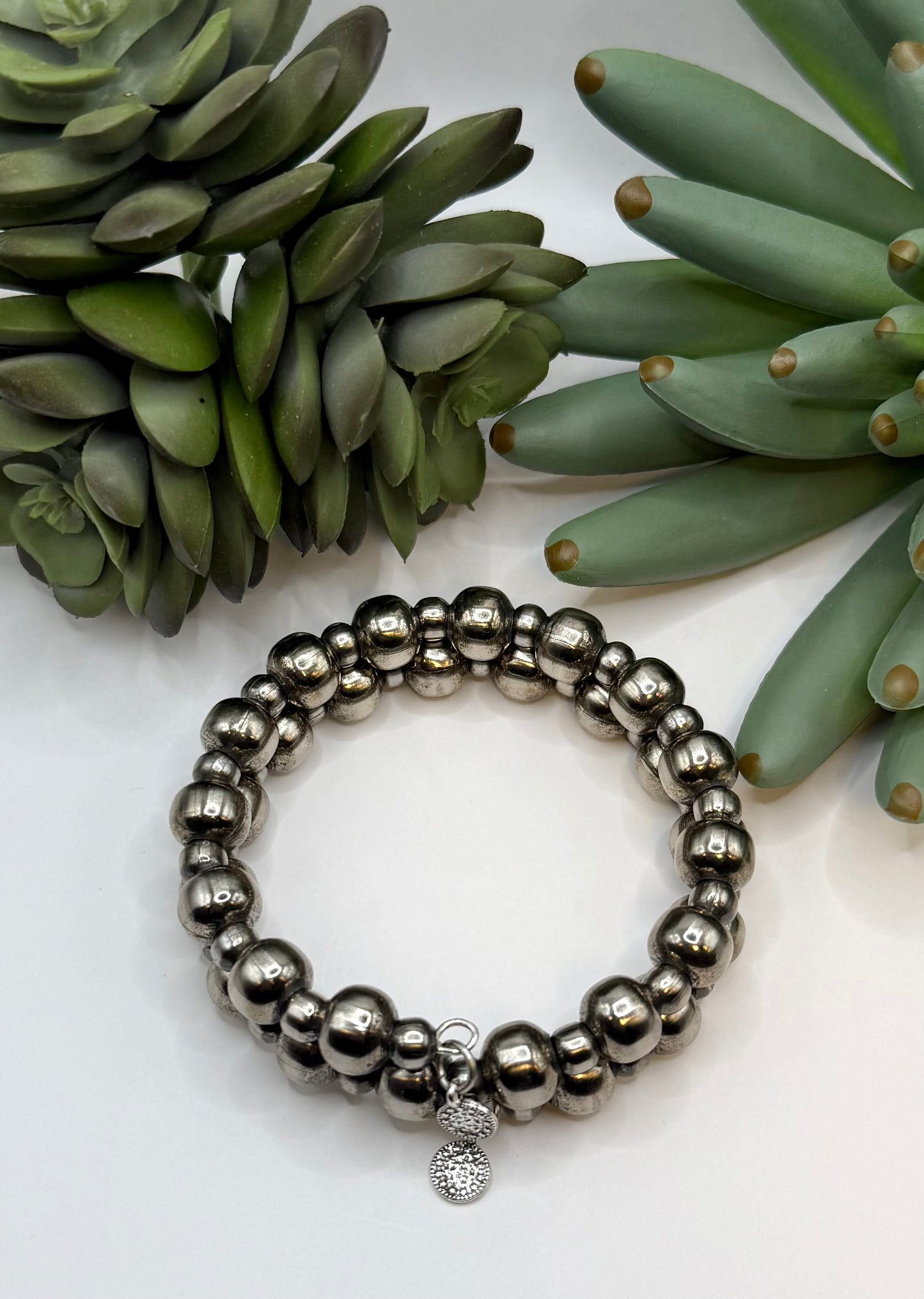 Navajo Design Spiral Bracelet