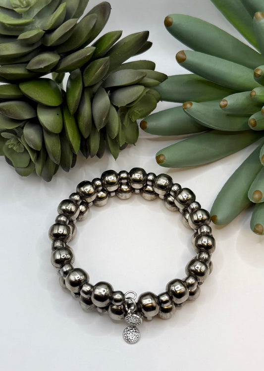 Navajo Design Spiral Bracelet