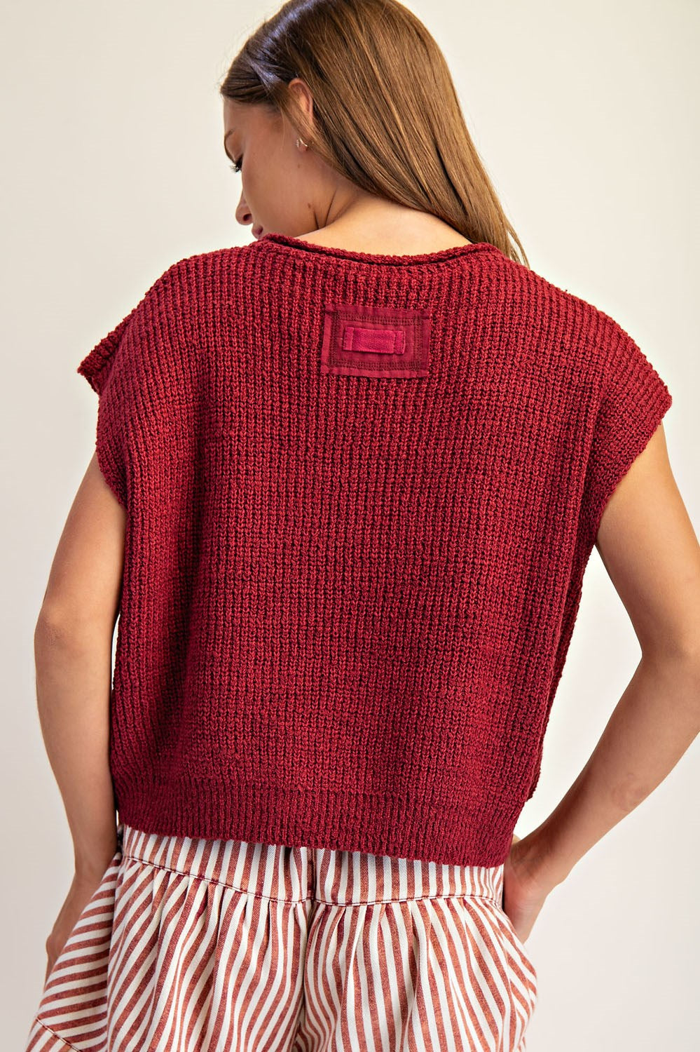 Textured Knit top 3 Colors