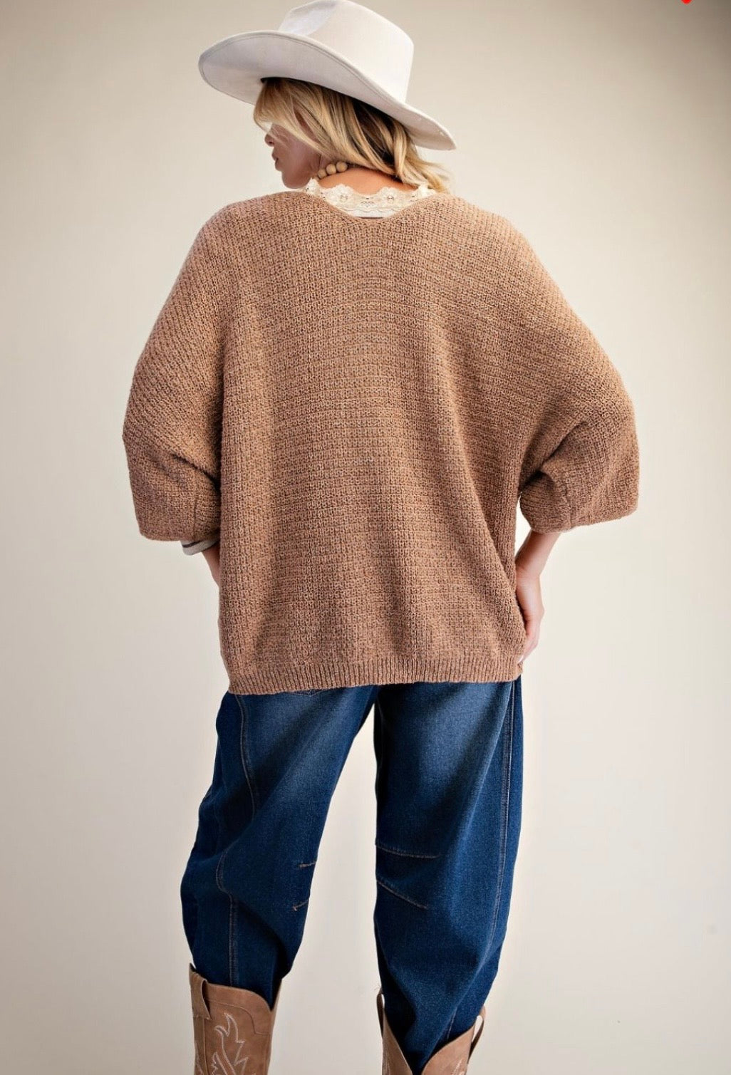 V-Neck Knitted Sweater