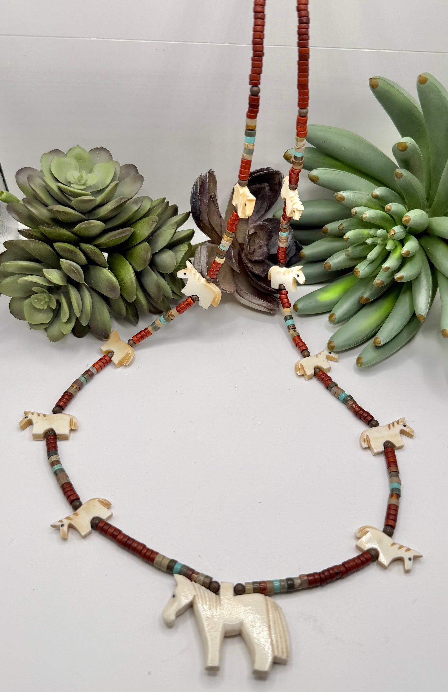 Native American Horse Necklace