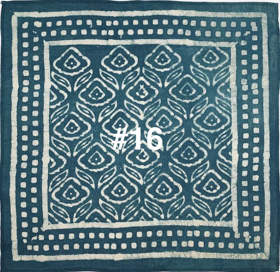 Block Print Bandana - 21 Prints Available