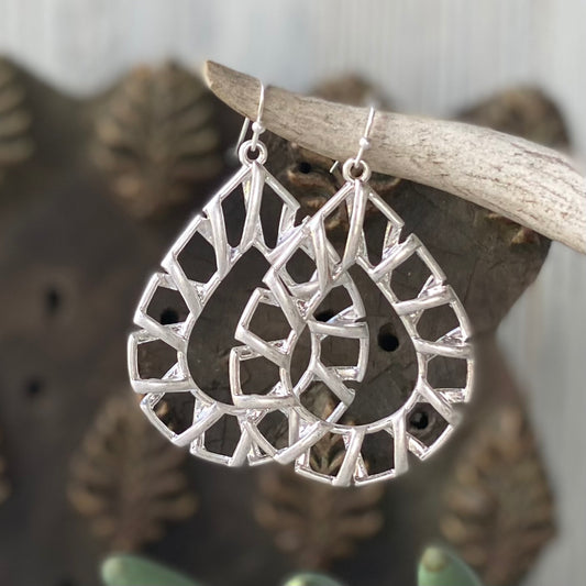 Teardrop Ladder Earrings