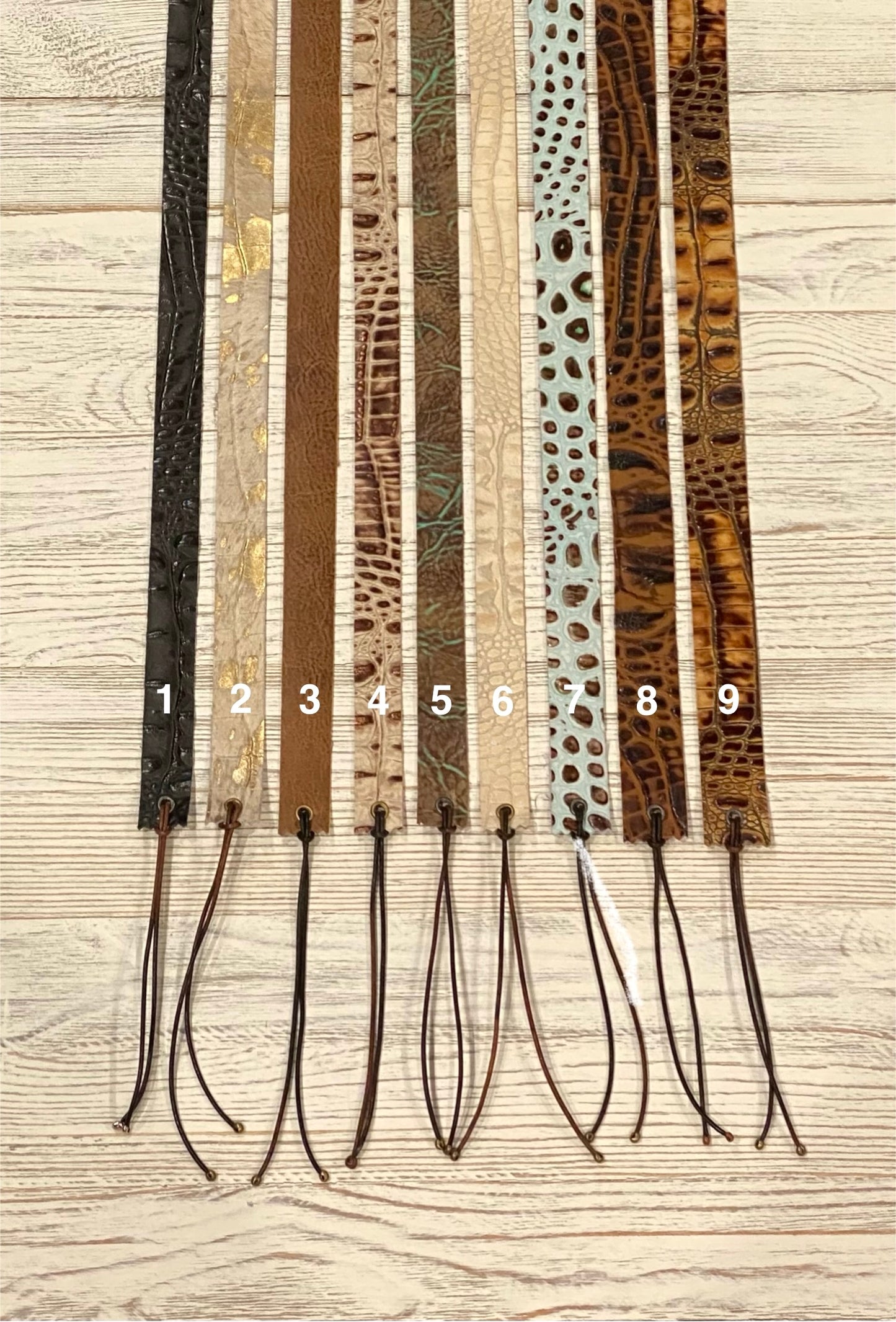 Leather Hatband Variety