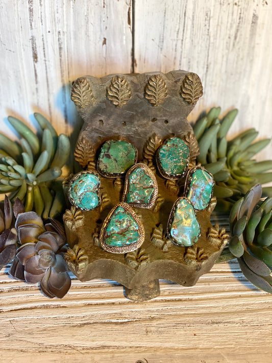 Genuine Turquoise Ring Variety