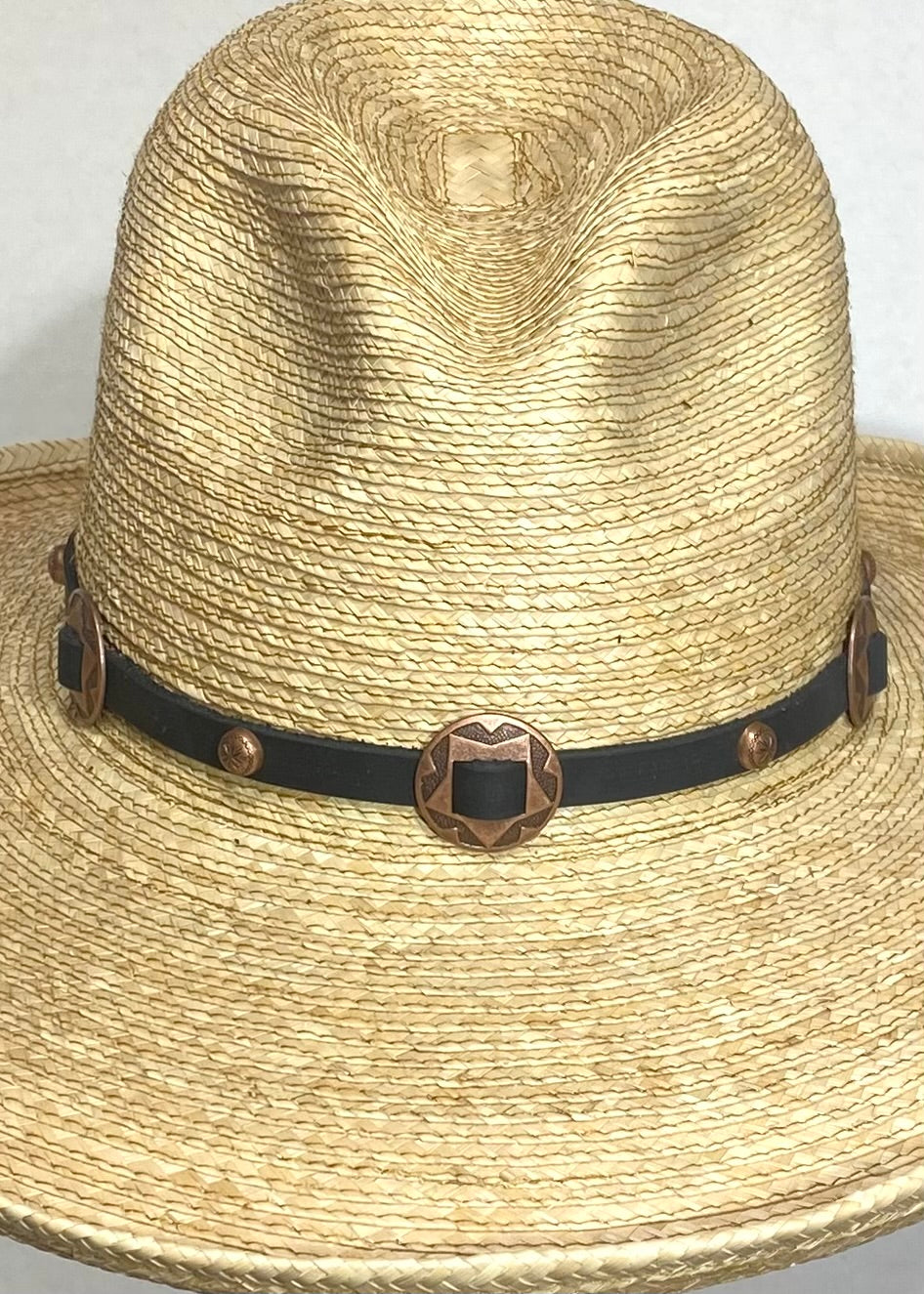 Copper Concho Hatband