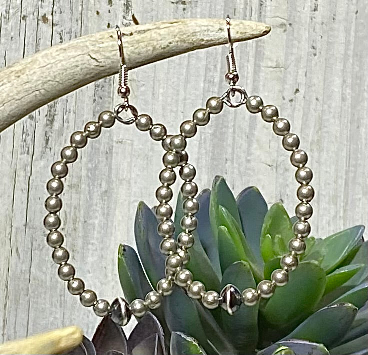 Saucer Bead Earrings