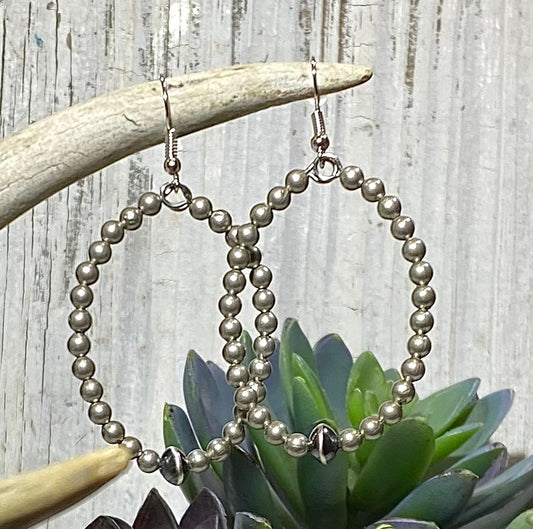 Saucer Bead Earrings