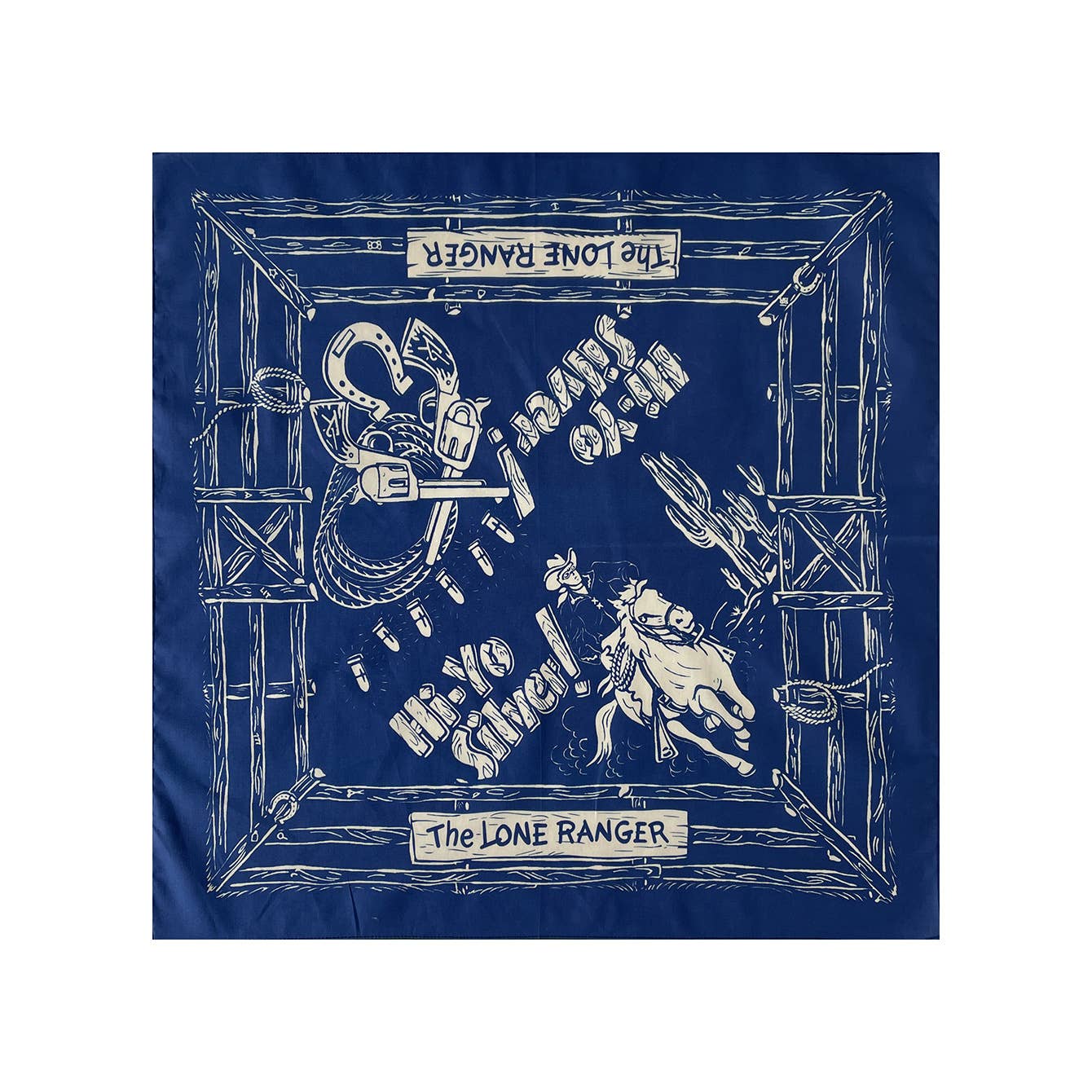 Hip-Hop Vintage Cowboy Style Versatile Bandana