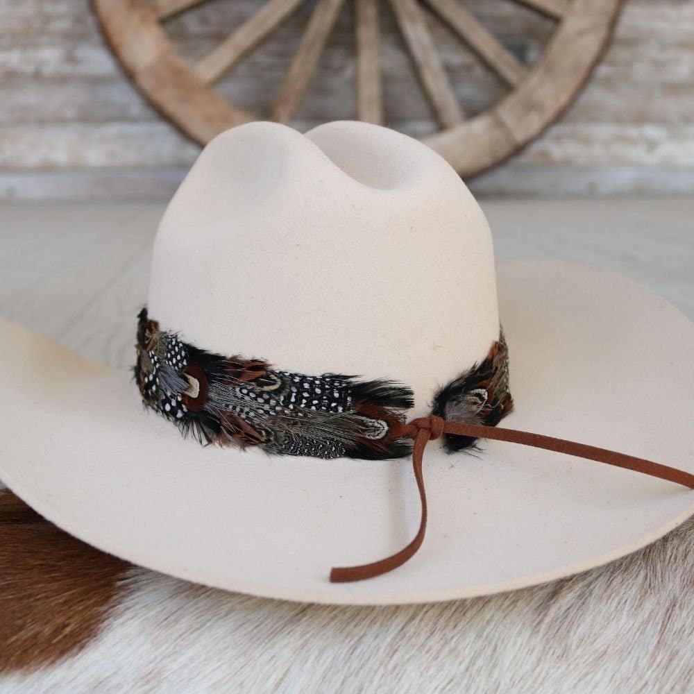 Feather Hat Band - Falcon